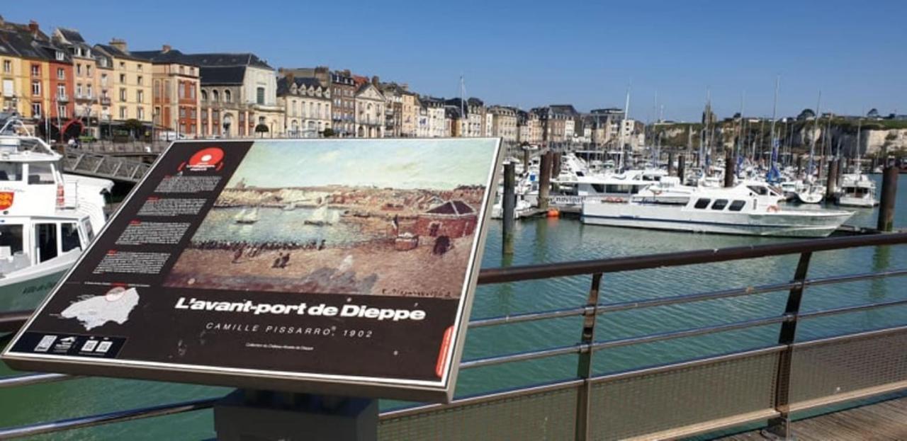 Dg 09 - Dieppe Pied Plage Vue Mer Exterior photo